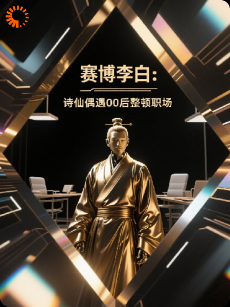 赛博李白：诗仙偶遇00后整顿职场