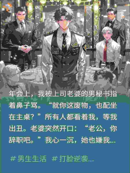 老婆嫌我丢人让辞职，董事长吓跪：老板您别走