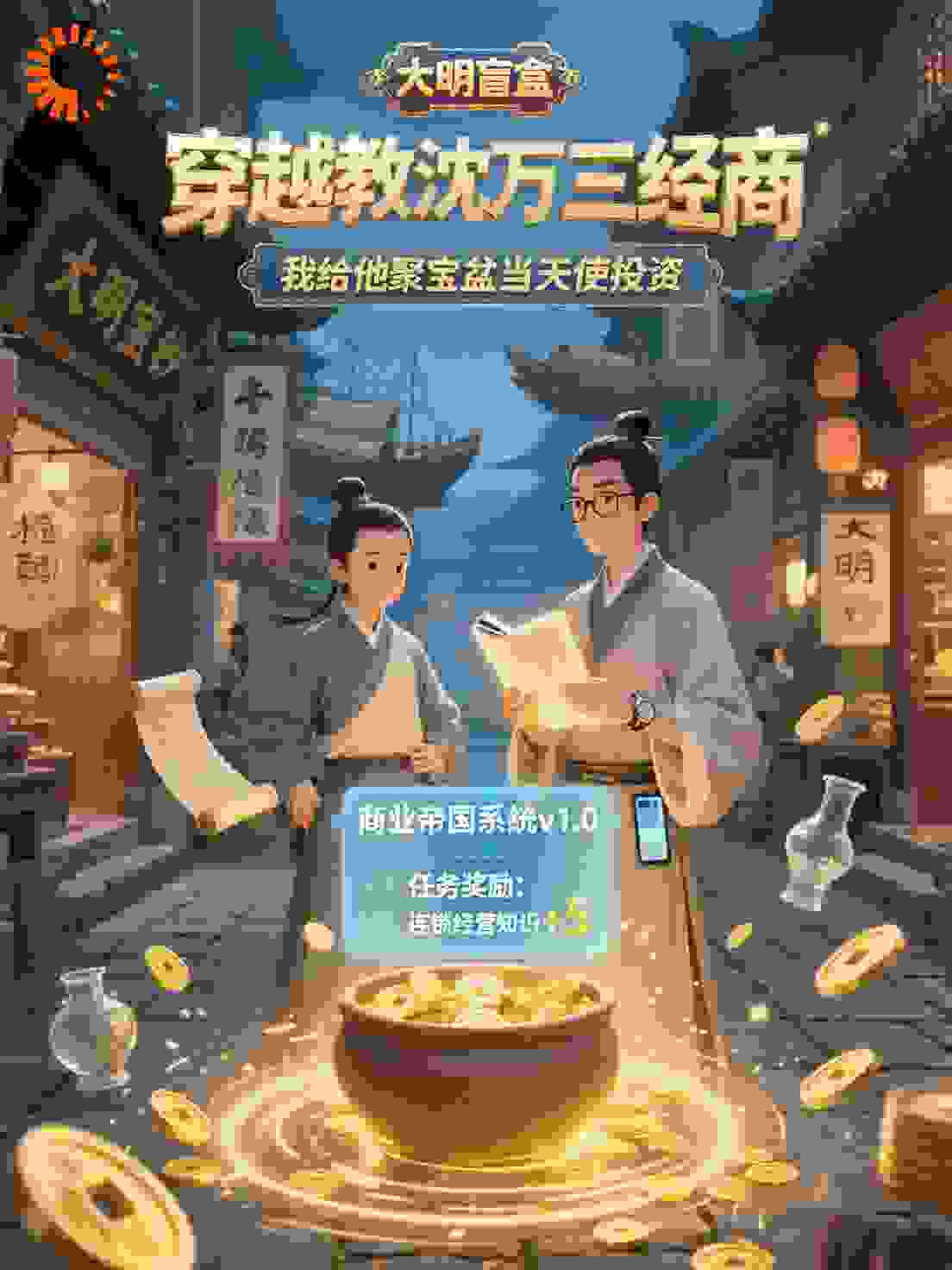 穿越教沈万三经商，给你他聚宝盆
