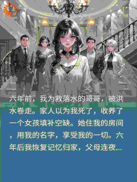 哥哥为替身推我下楼，醒来后假装失忆，我把全家当跳板